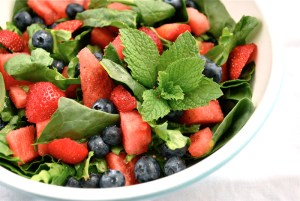 watermelon-blueberry-salad