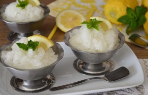 lemon granita